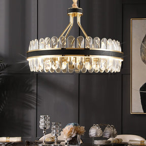 Villa Collection Crystal Ring Chandelier
